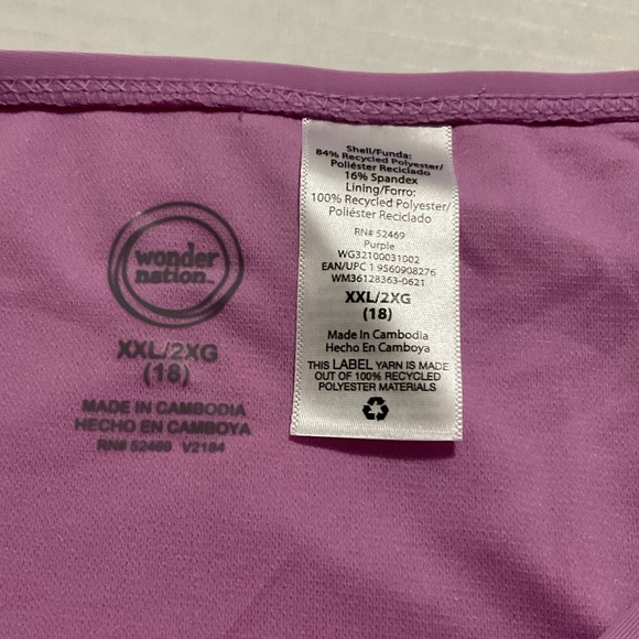 Wonder Nation Girl 2 Piece Bikini Swim Suit - Picture 7 of 7